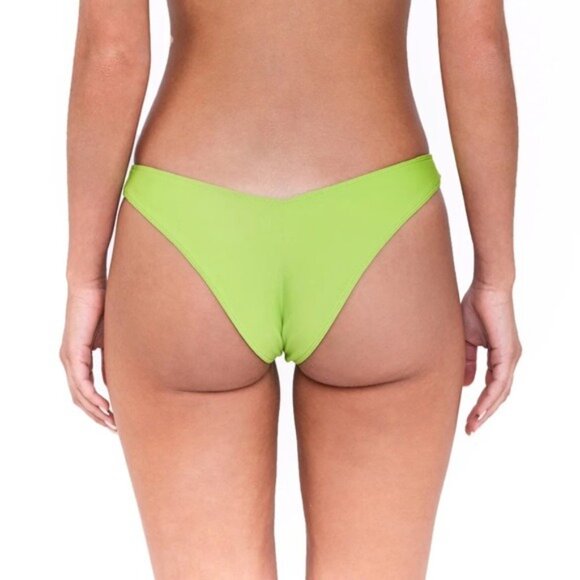 Bamba Swim VIXEN Bottoms in Lime - Picture 6 of 8